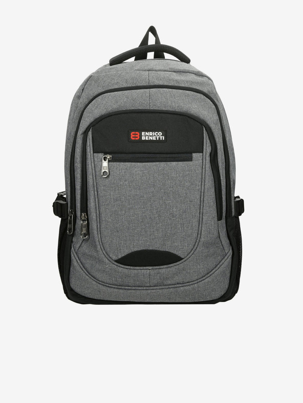 Enrico Benetti Hamburg Notebook 35,5 l Light Grey Rucsac Gri