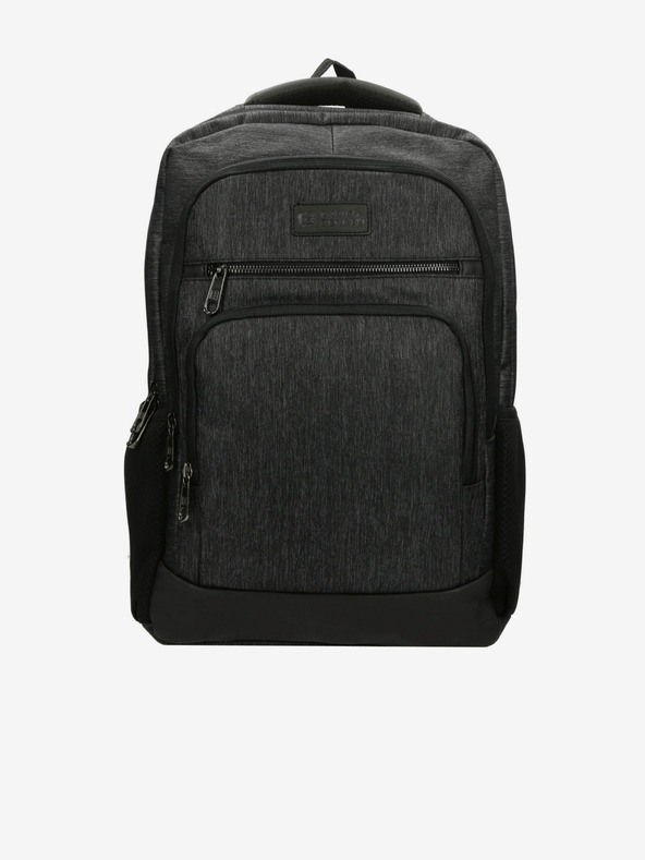 Enrico Benetti München Notebook 21 l Black Rucsac Negru