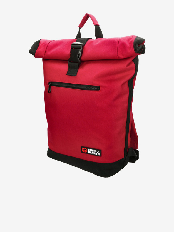 Enrico Benetti Amsterdam Notebook Red Rucsac Roșu