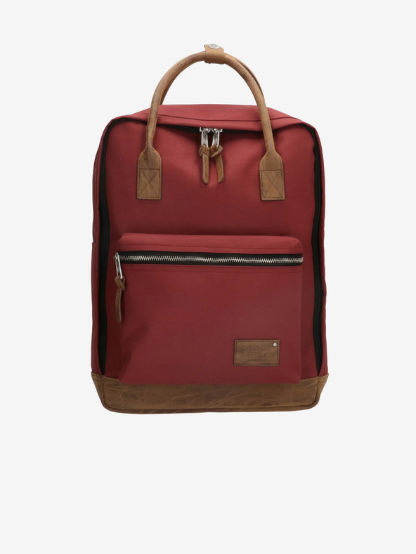Enrico Benetti Santiago Notebook 17 l Bordeaux Rucsac Roșu