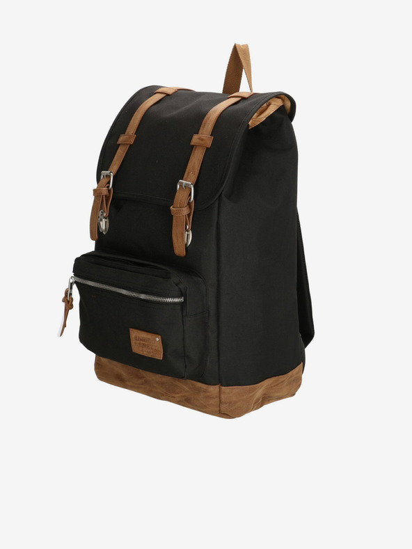 Enrico Benetti Santiago 17 Notebook 23 l Black Rucsac Negru
