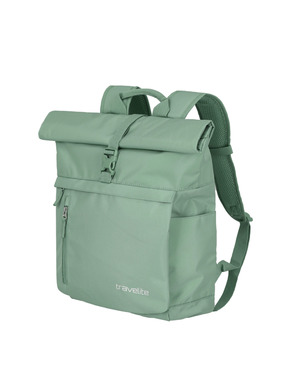 Travelite Basics Roll-up Light Green Rucsac