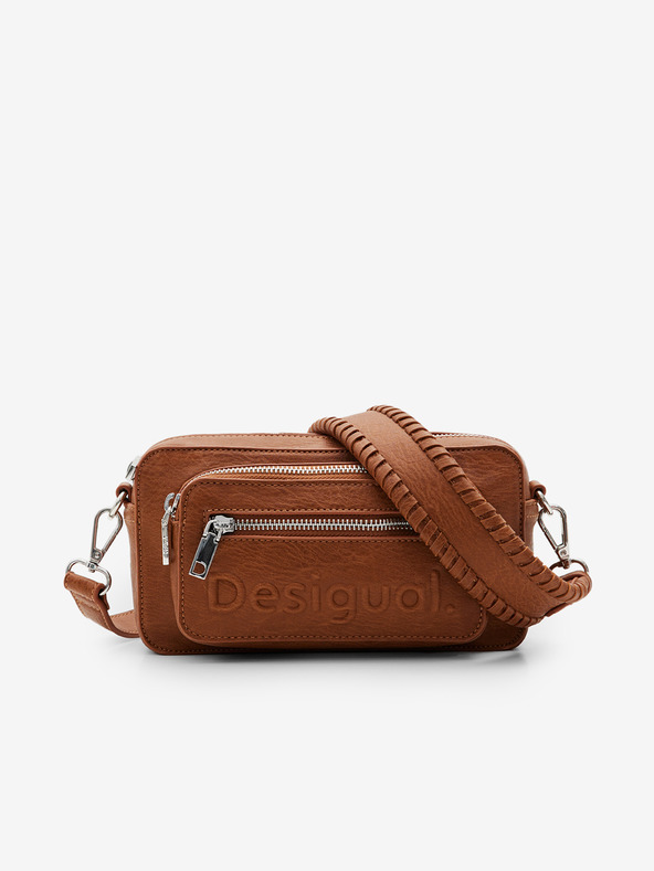 Desigual Half Logo 24 Cambridge 2.0 Genți Maro