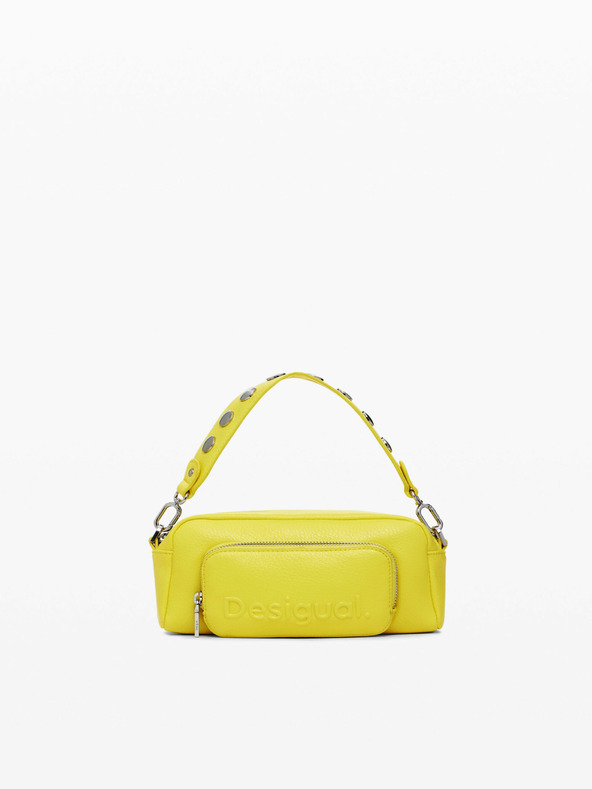 Desigual Half Logo Prad Genți Galben