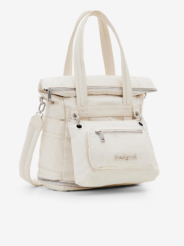Desigual Basic Modular Voyager Rucsac Alb
