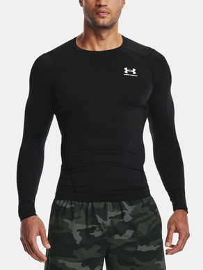 Under Armour UA HG Armour Comp LS - černá Tricou