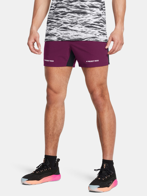 Under Armour Project Rock Ultimate 5 Pantaloni scurți Violet
