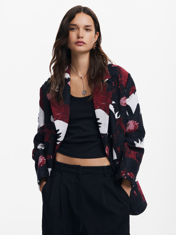 Desigual Winter Daisie Lacroix Palton Roșu