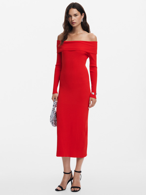 Desigual Milwaukee Rochie Roșu