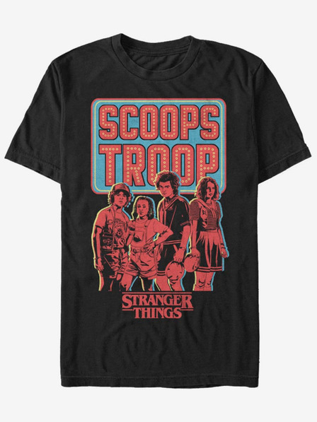 ZOOT.Fan Netflix Scoop Troops Stranger Things Tricou