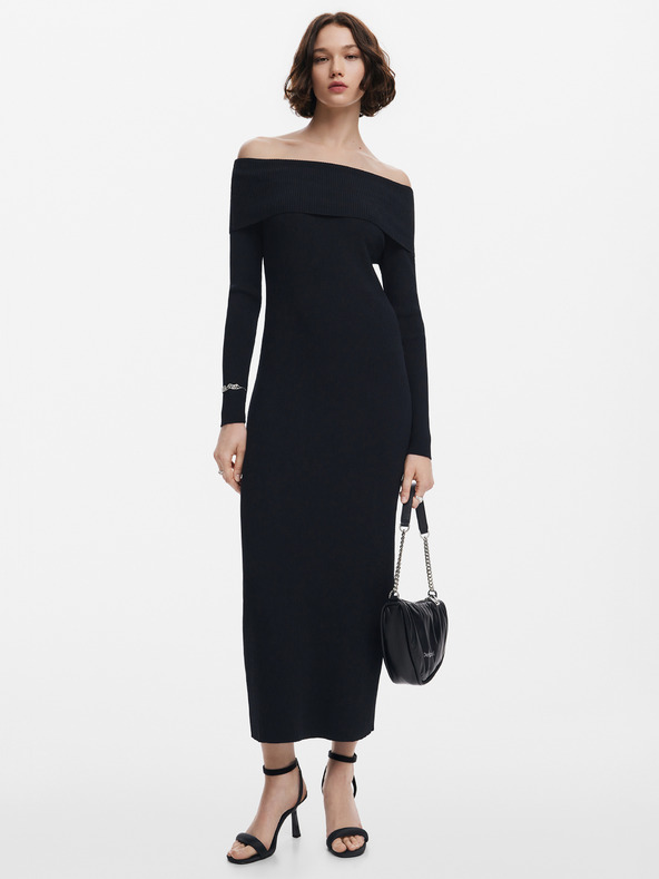 Desigual Milwaukee Rochie Negru