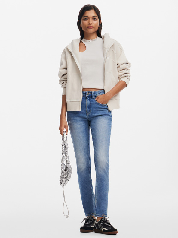 Desigual Belma Jeans Albastru