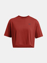 Under Armour UA W Boxy Crop Logo SS Tricou