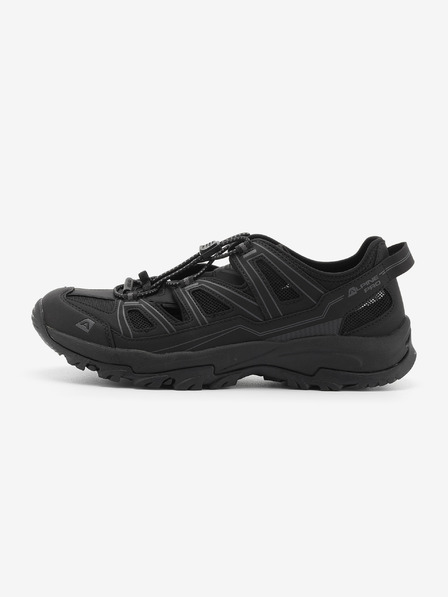 ALPINE PRO Sandale de vară pentru exterior cu flux de aer ALPINE PRO NUBRE negru