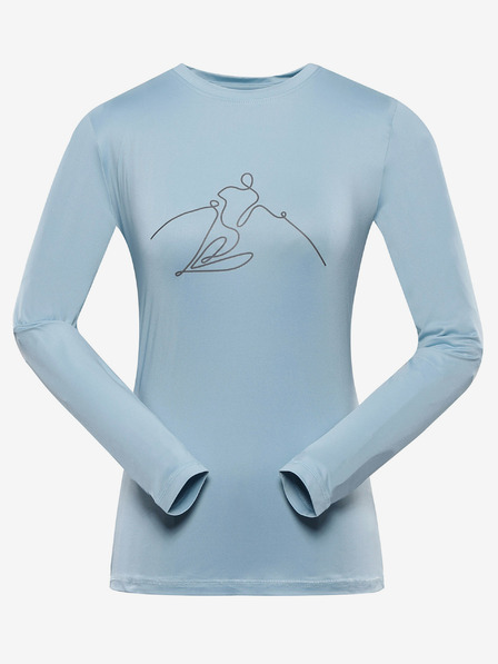 ALPINE PRO Tricou cu uscare rapidă pentru femei ALPINE PRO LOUSA aquamarine variant pa
