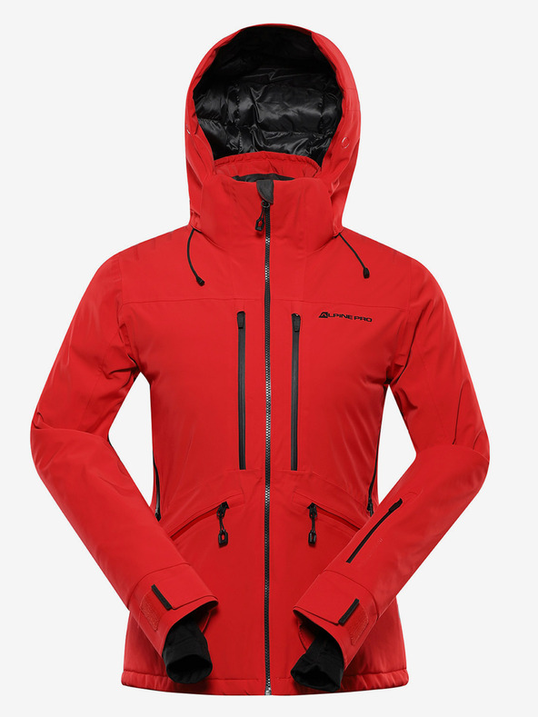 ALPINE PRO Jachetă de schi pentru femei cu membrană ptx pentru zăpadă ALPINE PRO REASA olympic red