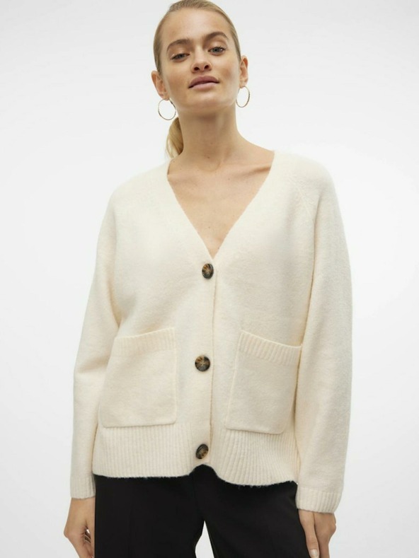 Vero Moda Cardigan bej pentru femei Vero Moda Boom