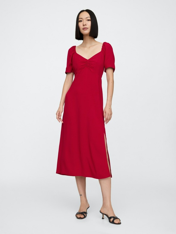 GAP Rochie midi cu deschizătură GAP