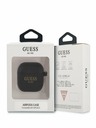 Guess 4G Charm Silikonové AirPods 3 Black Carcasă