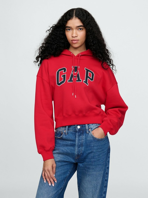 GAP Hanorac scurt cu logo GAP
