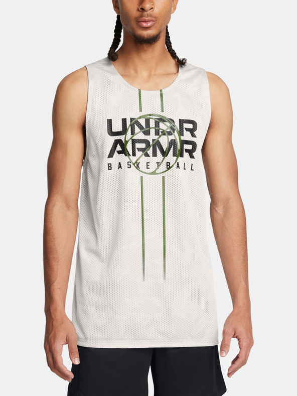 Under Armour Tricou pentru bărbați Under Armour UA Zone Reversible Jsy-GRN