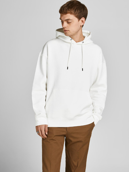 Jack & Jones Hanorac basic alb pentru bărbați Jack & Jones Star