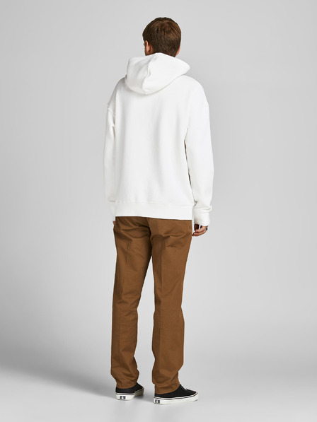 Jack & Jones Hanorac basic alb pentru bărbați Jack & Jones Star