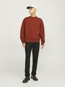 Jack & Jones Pantaloni chino negri pentru bărbați Jack & Jones Tace