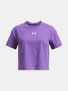 Under Armour UA Crop Sportstyle Logo SS Tricou pentru copii