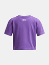 Under Armour UA Crop Sportstyle Logo SS Tricou pentru copii