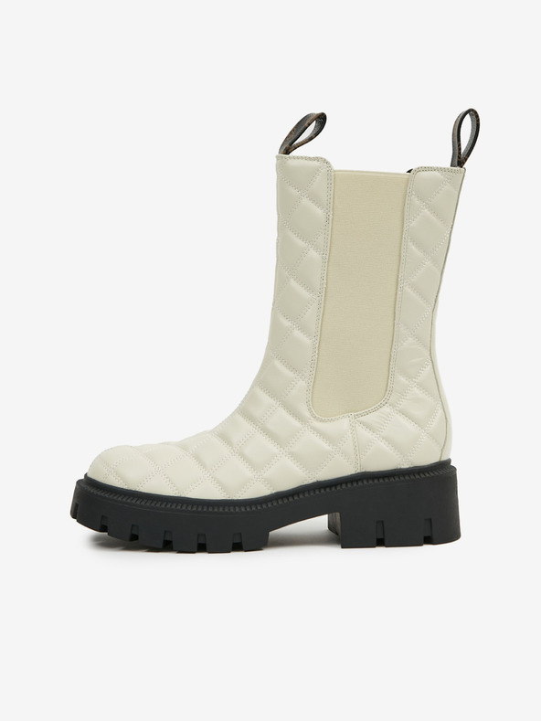 Guess Serlen Ghete pe gleznă Alb