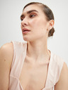 Guess Top satinat roz deschis pentru femei Guess Susan