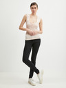 Guess Top satinat roz deschis pentru femei Guess Susan