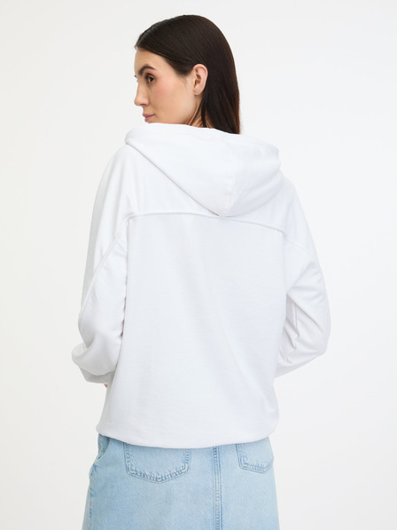 Guess Tricou alb Guess Mini Triangle pentru femei