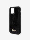 Guess Sequin Script Logo Zadní Kryt pro iPhone 12/12 Pro Black Carcasa de telefon