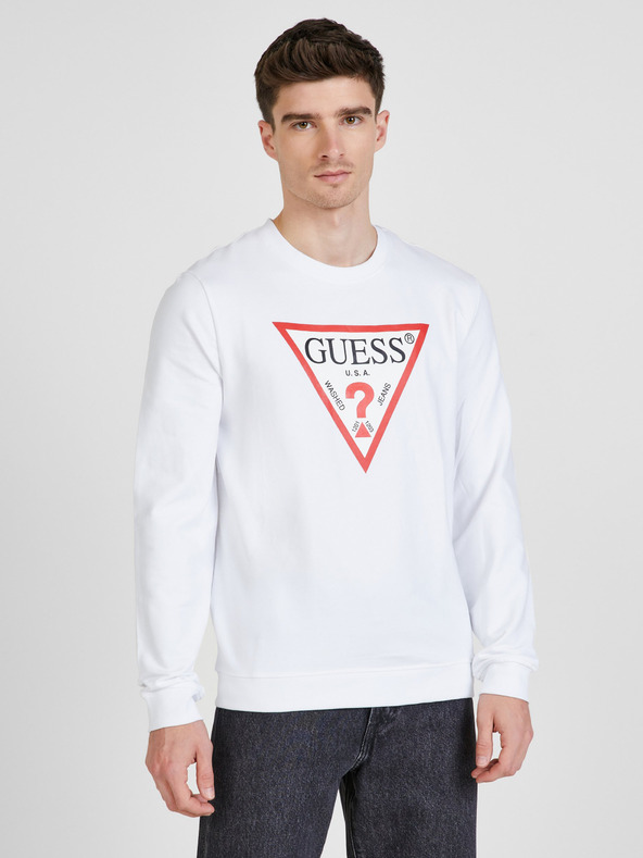 Guess Hanorac Alb