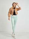 Guess Leggings Guess Aileen de culoare mentă, pentru femei
