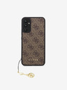 Guess 4G Charm Zadní Kryt pro Samsung Galaxy A34 5G Brown Carcasa de telefon