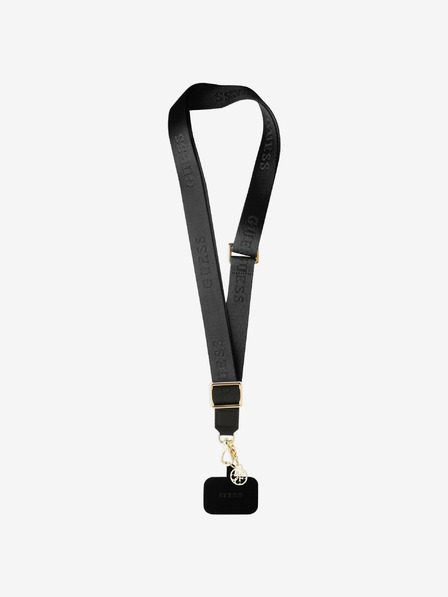 Guess Guess Crossbody Strap Nylon 4G Charm Negru