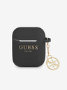 Guess 4G Charm AirPods 1/2 Black Carcasă