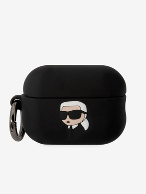 Karl Lagerfeld Airpods Pro 2 Black Carcasă