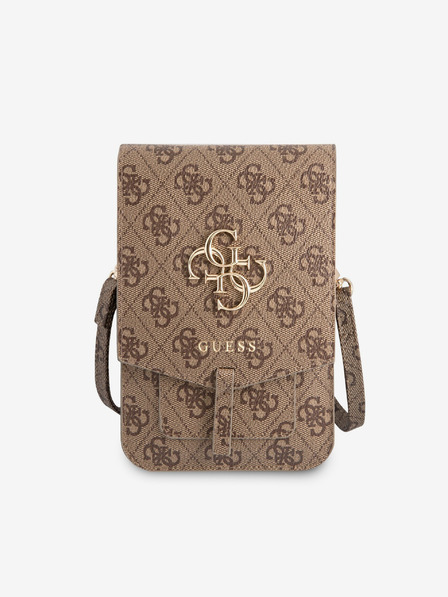 Guess PU 4G Metal Logo Brown Genţi de umăr