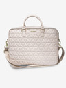 Guess Quilted Notebook 15 Pink" Genţi de umăr