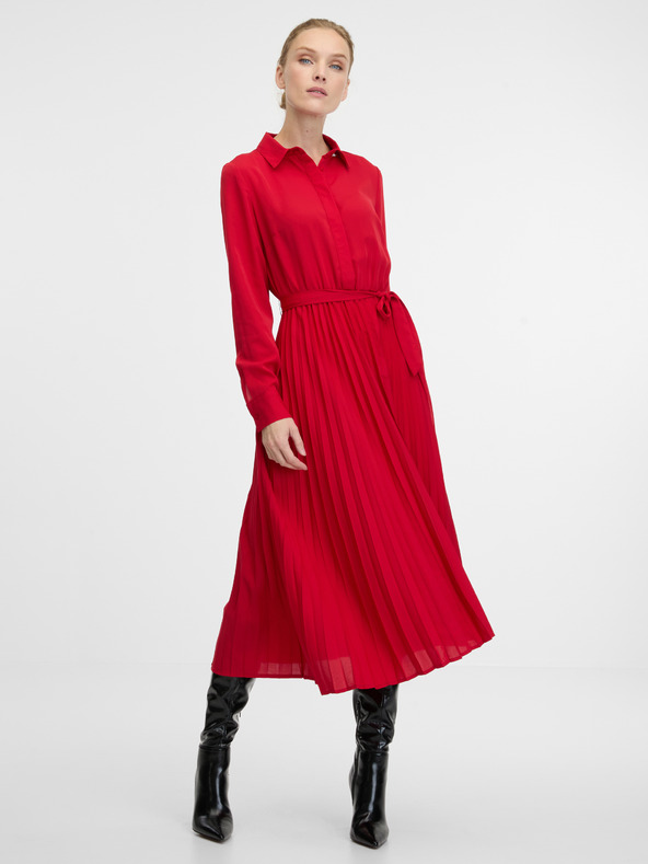 Orsay Rochie midi roșie pentru femei ORSAY