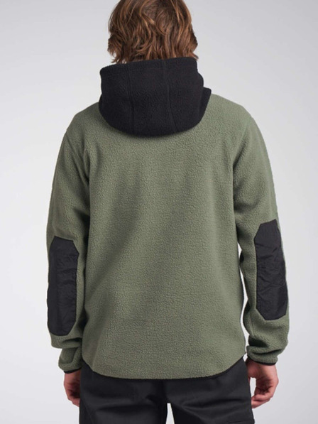 Tenson Hanorac fleece pentru bărbați COLOURWEAR Teddy 2.0 M gri-verde