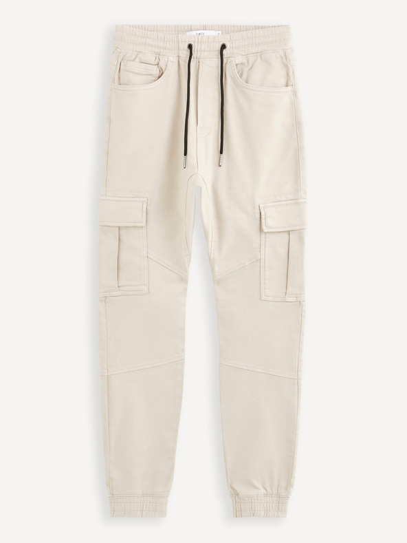 Celio Cokit4 Pantaloni Bej