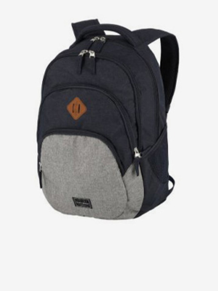 Travelite Albastru închis Travelite Basics Backpack Melange Navy/grey
