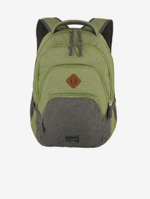 Travelite Basics Melange Green/grey Rucsac