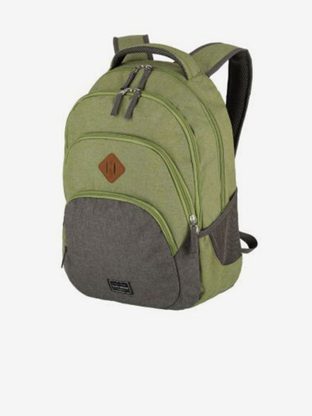 Travelite Basics Melange Green/grey Rucsac