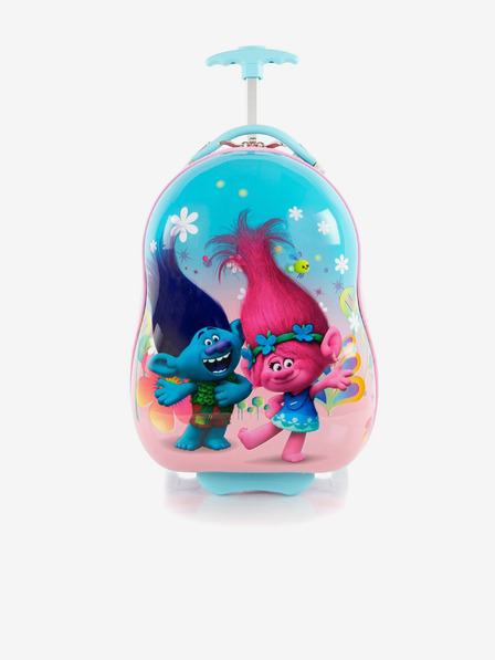 Heys Valiză albastră Heys Kids Trolls Turquoise